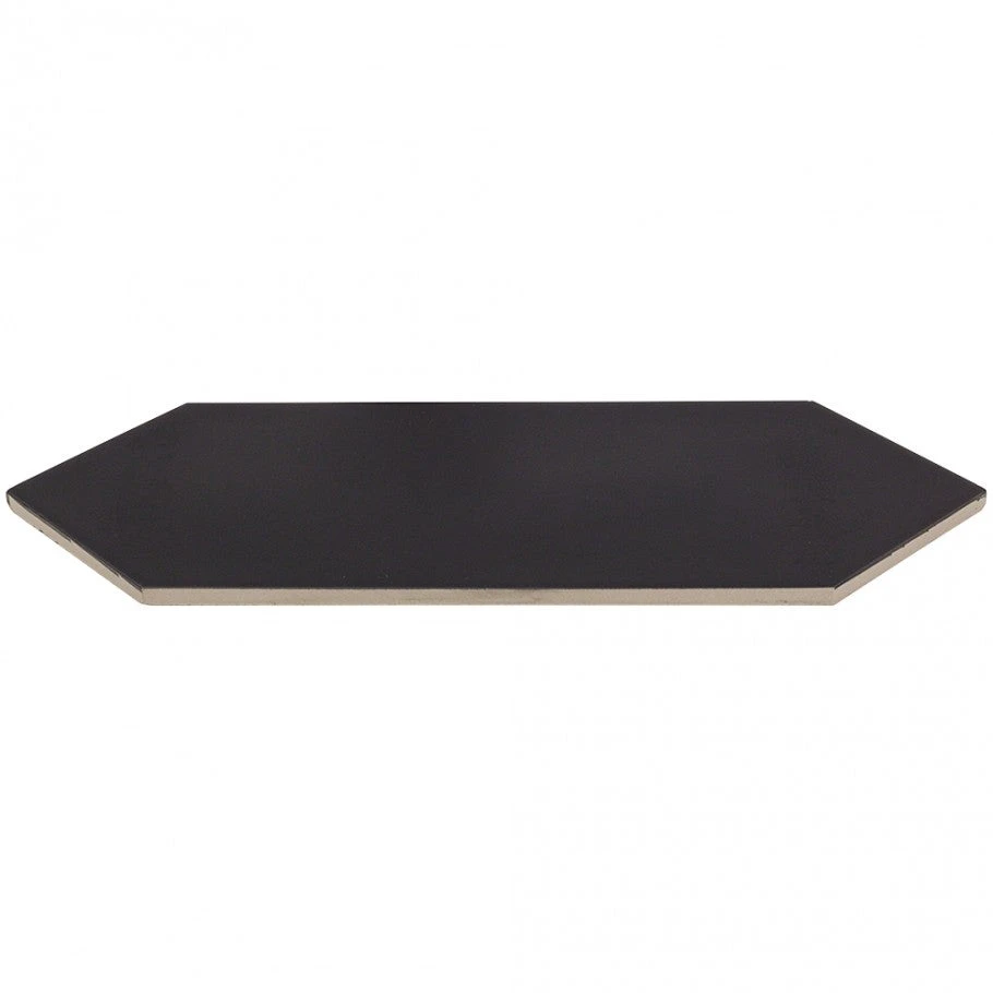Pinnacle Black 4x12 Porcelain Tile 5 Pinnacle Black 4x12 Porcelain Tile - Image 5