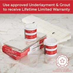 Daltile QuicTile 12 In. X 24 In. Cliff Stone Matte Color Body Porcelain Locking Floor Tile (9.6 Sq. Ft. / Case) -Flooring Store 9657a1a9ffe2446b5587732f6bba8c34 ce25158e b256 4812 b5dd a24e543fa8bb 1800x1800