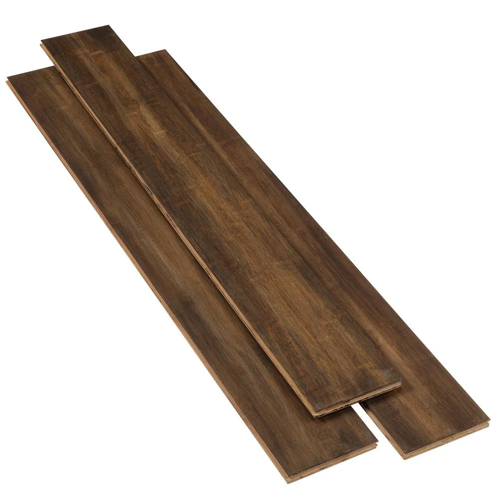 Home Decorators Collection Horizontal Hand Scraped Sepia 1/2 In. T X 5 In. W X 38.58 In. L T&G Solid Bamboo Flooring (32.15 Sq. Ft. / Case) 4 Home Decorators Collection Horizontal Hand Scraped Sepia 1/2 In. T X 5 In. W X 38.58 In. L T&G Solid Bamboo Flooring (32.15 Sq. Ft. / Case) - Image 4