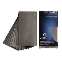 Long Grain 6 In. X 3 In. Brushed Stainless Metal Decorative Tile Backsplash (8-Pack) -Flooring Store 9f3c3ac9630e72cdd58bc1d56aa4f169 1800x1800