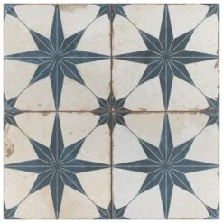 Merola Tile Kings Star Blue 17-5/8"x17-5/8" Ceramic F/W Tile -Flooring Store a32db216dd11cbffbcb22741e857a3a3 1800x1800