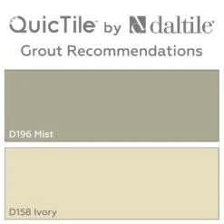 Daltile QuicTile 12 In. X 24 In. Cliff Stone Matte Color Body Porcelain Locking Floor Tile (9.6 Sq. Ft. / Case) -Flooring Store a3ad702253a1330d97ccb84e7d92c371 1800x1800