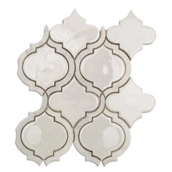 Divine Arabesque Glacier White 10 In. X 12 In. Glazed Ceramic Mosaic Tile (0.80 Sq. Ft. / Sheet) -Flooring Store a4f2422d 8cc0 49d8 a41d 5d8db030b71e.2b6dca5aff45fe277037d65bcac3fe58 1800x1800