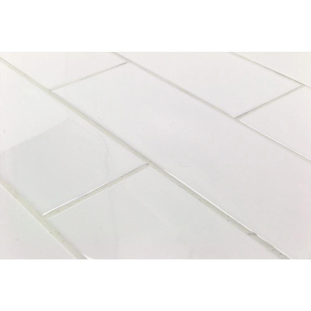 Ivy Hill Tile Essential White 3 In. X 6 In. X 6 Mm Polished Ceramic Wall Subway Tile (11.73 Sq. Ft./case) 5 Ivy Hill Tile Essential White 3 In. X 6 In. X 6 Mm Polished Ceramic Wall Subway Tile (11.73 Sq. Ft./case) - Image 5