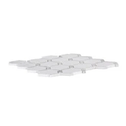 Jeff Lewis Norton White 11.75 In. X 11.375 In. X 9 Mm Hexagon Polished Marble Wall And Floor Mosaic Tile -Flooring Store a8c2963d5cb63d9dc437326a1cfed639 1800x1800