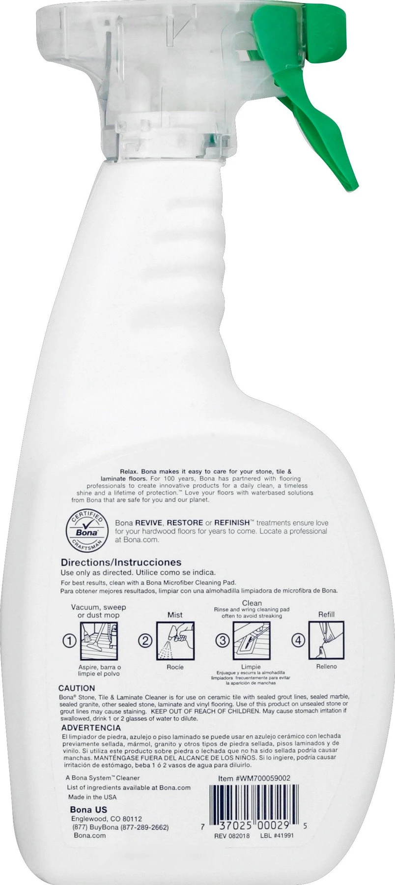 Bona® Hard-Surface Floor Cleaner 36oz 4 Bona® Hard-Surface Floor Cleaner 36oz - Image 4