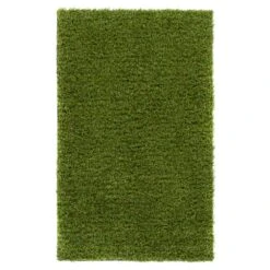 Well Woven Arcadia 1 Ft. 8 In. X 2 Ft. 7 In. Turf Green Artificial Grass Rug