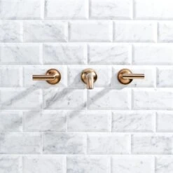 Ivy Hill Tile White Carrara Beveled 3 In. X 6 In. X 9mm Polished Marble Subway Tile (40 Pieces / 5 Sq. Ft. / Box) -Flooring Store b5960ff5f7e1c7dad87bec51ea03a690 1800x1800