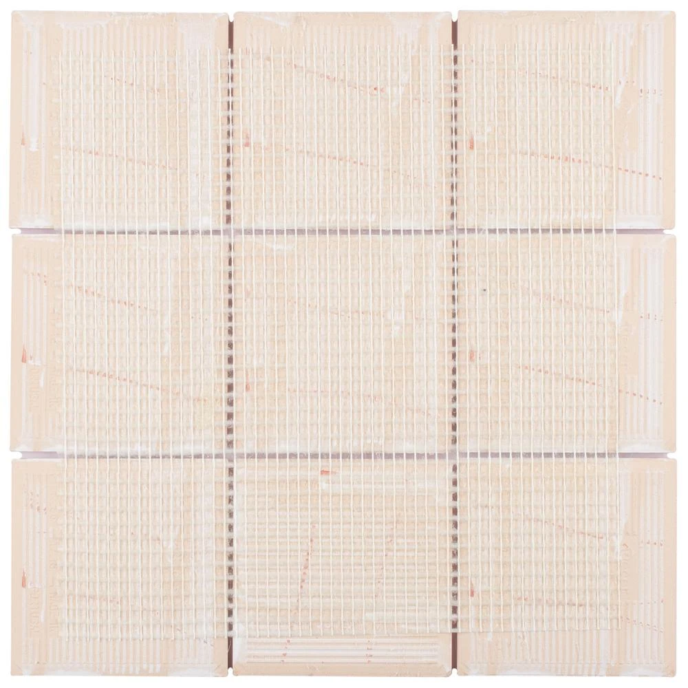 Merola Tile Twist Square White Ice 11-3/4 In. X 11-3/4 In. Ceramic Mosaic (9.79 Sq. Ft. /Case) 5 Merola Tile Twist Square White Ice 11-3/4 In. X 11-3/4 In. Ceramic Mosaic (9.79 Sq. Ft. /Case) - Image 5