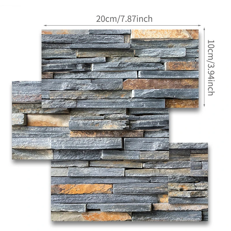 CUH Self-Adhesive Vinyl Flooring Tiles Waterproof Peel And Stick Tiles Wall Stickers For Home Decor,Gray Wood Grain 3 CUH Self-Adhesive Vinyl Flooring Tiles Waterproof Peel And Stick Tiles Wall Stickers For Home Decor,Gray Wood Grain - Image 3