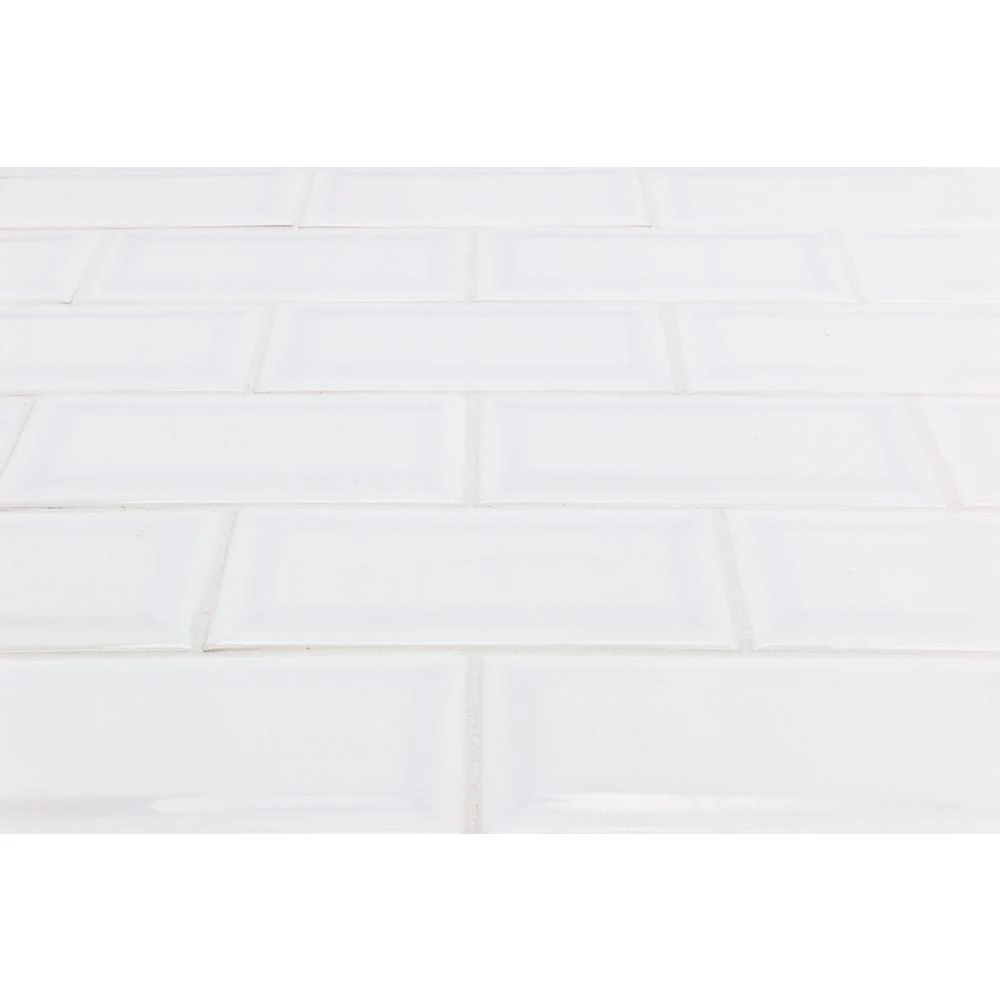 Ivy Hill Tile Essential White Beveled 3 In. X 6 In. X 6mm Polished Ceramic Subway Wall Tile (10.76 Sq. Ft./case) 7 Ivy Hill Tile Essential White Beveled 3 In. X 6 In. X 6mm Polished Ceramic Subway Wall Tile (10.76 Sq. Ft./case) - Image 7