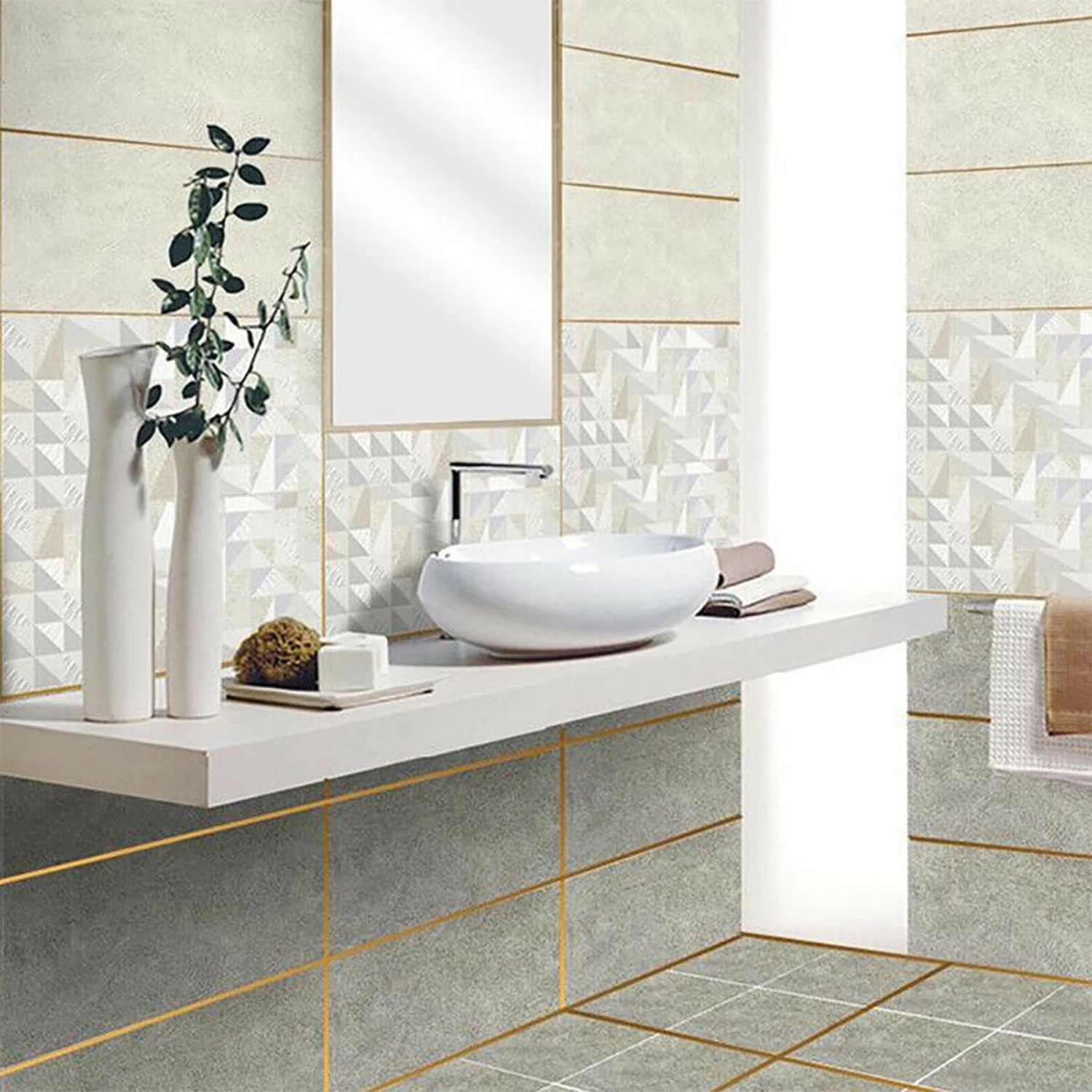 50M Self-adhesive Ceramic Tile Mildewproof Gap Floor Tile Tape Wall Sticker 4 50M Self-adhesive Ceramic Tile Mildewproof Gap Floor Tile Tape Wall Sticker - Image 4