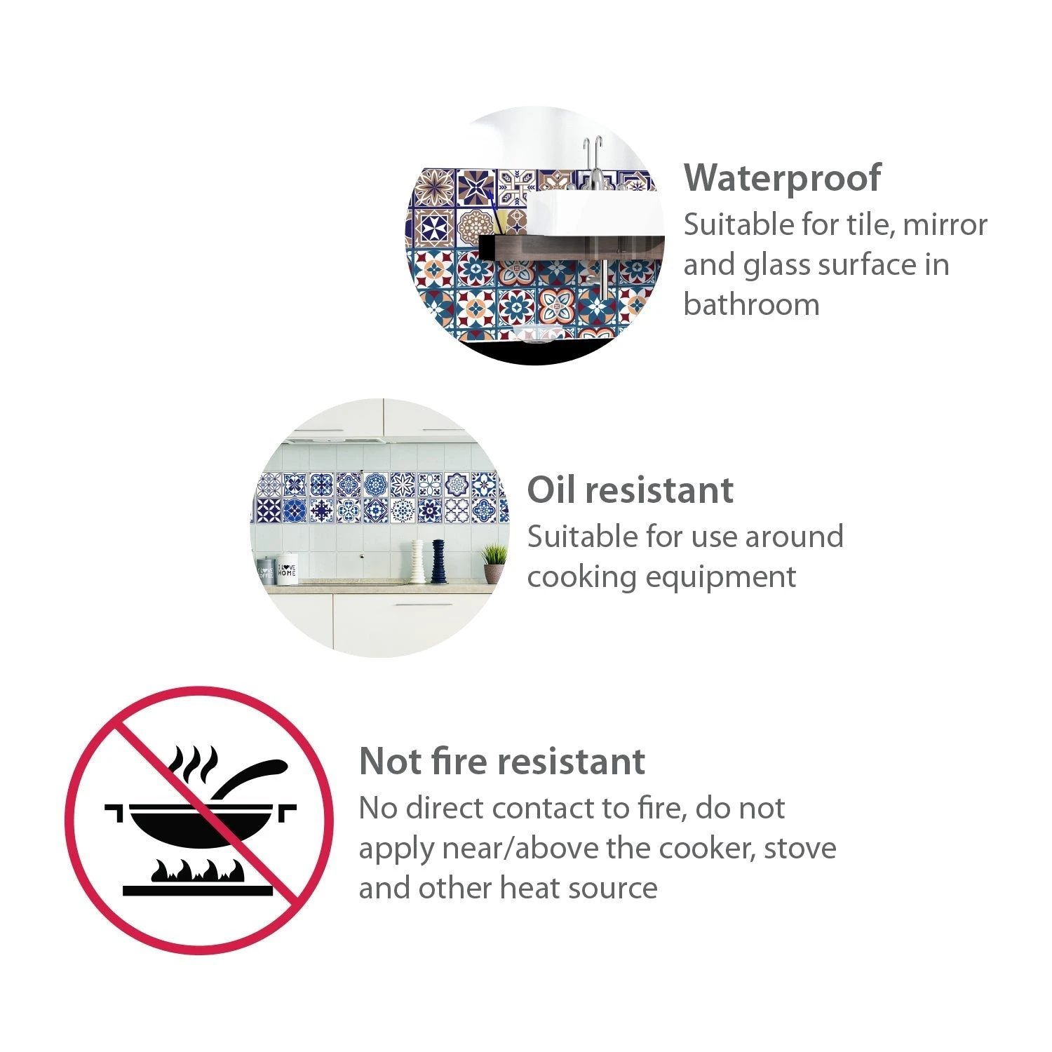 Walplus Peel And Stick Wall Tile Sticker Kitchen Bathroom Backsplash Splashback Tile Paint Stick On Tile Daliah Blue And Turquoise Mediterranean 7 Walplus Peel And Stick Wall Tile Sticker Kitchen Bathroom Backsplash Splashback Tile Paint Stick On Tile Daliah Blue And Turquoise Mediterranean - Image 7