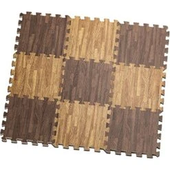 9-Piece Set: HemingWeigh Printed Wood Grain Interlocking Foam Floor Puzzle Mats 8 9-Piece Set: HemingWeigh Printed Wood Grain Interlocking Foam Floor Puzzle Mats -Flooring Store c32f334d 5d29 4621 8131 3a81eb1c56c7.1498f9558971cefe5d88ed9d9b9a9fbe 1800x1800