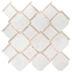 MSI Marbella Lynx 12 In. X 12 In X 10mm Polished Marble Mesh-Mounted Mosaic Tile (10 Sq. Ft. / Case) -Flooring Store c4224f98eb5101472a4ac7a01363ba44 1800x1800