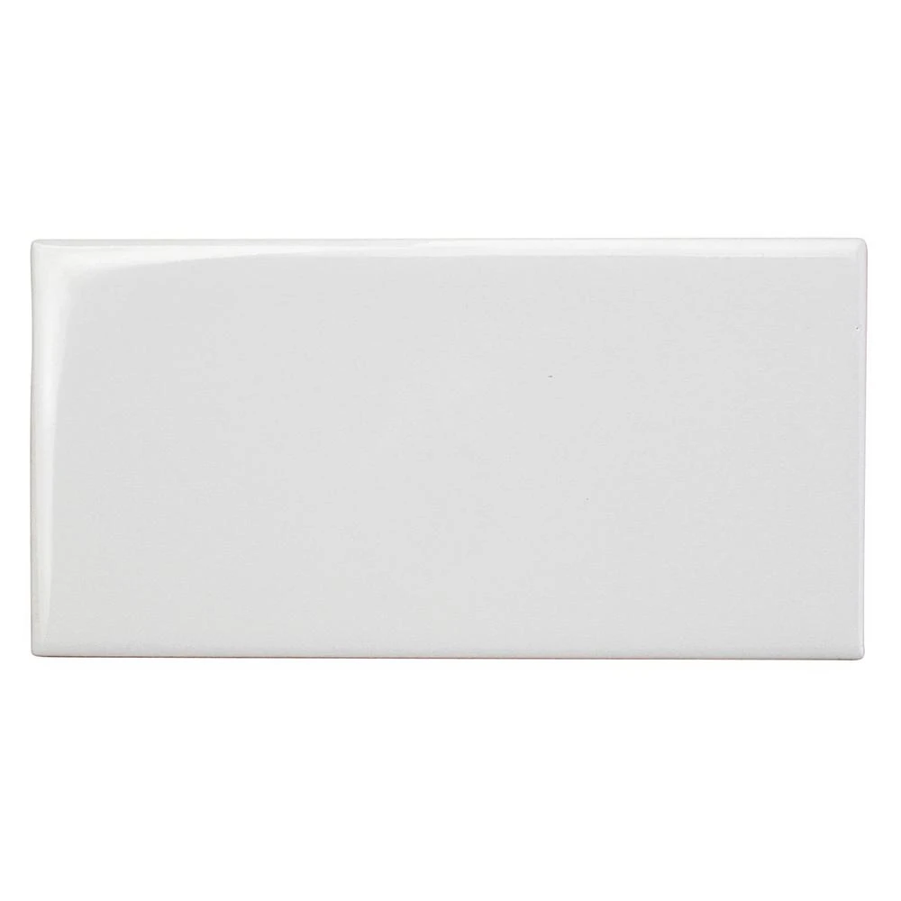 Ivy Hill Tile Essential White 3 In. X 6 In. X 6 Mm Polished Ceramic Wall Subway Tile (11.73 Sq. Ft./case) 6 Ivy Hill Tile Essential White 3 In. X 6 In. X 6 Mm Polished Ceramic Wall Subway Tile (11.73 Sq. Ft./case) - Image 6
