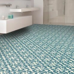 IVC Brooklyn Teal Residential Vinyl Sheet, Sold By 13.2 Ft. Wide X Custom Length 7 IVC Brooklyn Teal Residential Vinyl Sheet, Sold By 13.2 Ft. Wide X Custom Length -Flooring Store cba1e6454999cc69693800315966c7a6 1800x1800