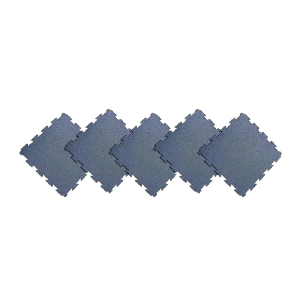Rubber-Cal Terra-Flex 1/4 In. X 24 In. X 24 In. Blue Interlocking Rubber Mat (5-Pack, 20 Sq. Ft.) 6 Rubber-Cal Terra-Flex 1/4 In. X 24 In. X 24 In. Blue Interlocking Rubber Mat (5-Pack, 20 Sq. Ft.) - Image 6