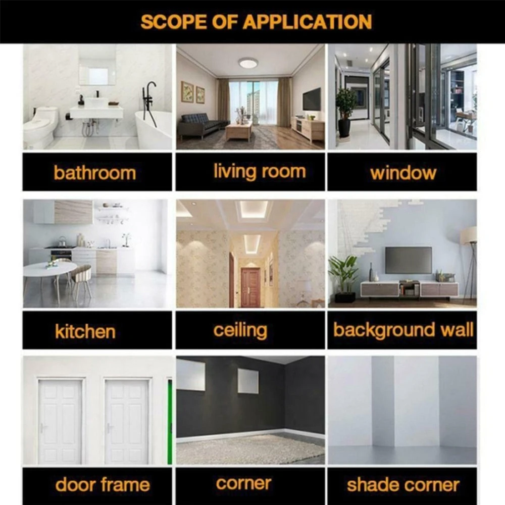 1 Roll Ceramic Tile Mildewproof Gap Tape Kitchen Ceramic Self Dhesive Waterproof Tape Home Supplies 7 1 Roll Ceramic Tile Mildewproof Gap Tape Kitchen Ceramic Self Dhesive Waterproof Tape Home Supplies - Image 7