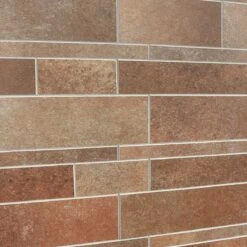 Bond Tile Easy Luxe Railroad Terra 11.81 In. X 11.81 In. SPC Peel And Stick Tile (0.96 Sq. Ft. / Sheet) -Flooring Store d8696482 931a 48d7 8fee 2300c4c03cfe.60dab032468fabbeac25ef640b770284 1800x1800