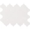 MSI Retro Bianco Arabesque 10.63 In. X 8.84 In. X 6mm Matte Porcelain Mesh-Mounted Mosaic Tile (10.95 Sq. Ft. / Case)