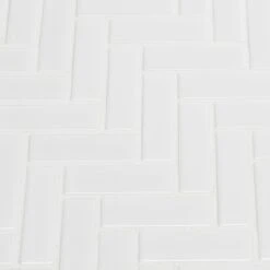MSI Retro Bianco Herringbone 12.2 In. X 10.83 In. X 6mm Glossy Porcelain Mesh-Mounted Mosaic Tile (13.8 Sq. Ft. / Case) 11 MSI Retro Bianco Herringbone 12.2 In. X 10.83 In. X 6mm Glossy Porcelain Mesh-Mounted Mosaic Tile (13.8 Sq. Ft. / Case) -Flooring Store e0bba2fd4c10db5f35ede4cf268009b5 1800x1800