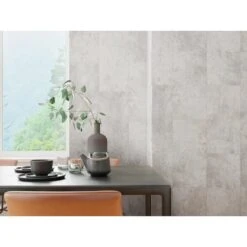 TrafficMASTER Telegrey Concrete 12 In. X 24 In. Luxury Vinyl Tile Peel And Stick Wall (18 Sq. Ft. / Case) -Flooring Store e52b98df684a7c70923d1207ee6e93b0 1800x1800