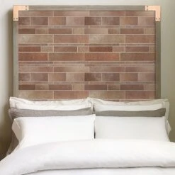 Bond Tile Easy Luxe Railroad Terra 11.81 In. X 11.81 In. SPC Peel And Stick Tile (0.96 Sq. Ft. / Sheet) -Flooring Store ead25bf3 cc66 4e7c 8493 458be3b654da.8fa87097a164abad6121e7da71e1c427 1800x1800