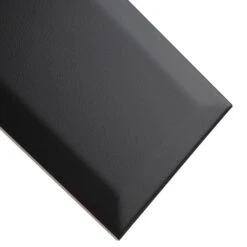 Merola Tile Crown Heights Beveled 3 In. X 6 In. Matte Black Ceramic Wall Tile (6.03 Sq. Ft. /Case) -Flooring Store eb89ecd2257ff2680e4f7b9024b9bf55 1800x1800