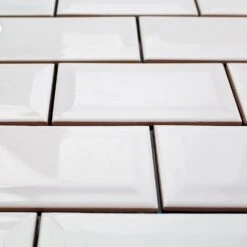 Ivy Hill Tile Essential White Beveled 3 In. X 6 In. X 6mm Polished Ceramic Subway Wall Tile (10.76 Sq. Ft./case) 9 Ivy Hill Tile Essential White Beveled 3 In. X 6 In. X 6mm Polished Ceramic Subway Wall Tile (10.76 Sq. Ft./case) -Flooring Store ed1801ff0768d21304e57375ac7ac7eb 1800x1800