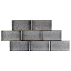 Divine Gunmetal 3 In. X 6 In. Polished Ceramic Subway Tile (32 Pieces, 4 Sq. Ft. / Case) -Flooring Store f222e1f8 3842 48ce a4e5 6f739d908947.dc505ebde4dc056eb94ecca1e24e4827 1800x1800