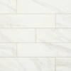 Daltile Selwyn Bianco Calacatta 4 In. X 16 In. Glazed Ceramic Wall Tile (13.2 Sq. Ft. / Case)