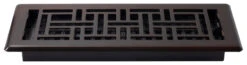 Decor Grates 4" X 12" Steel Plated Rubbed Bronze Finish Oriental Design Floor Register 10 Decor Grates 4" X 12" Steel Plated Rubbed Bronze Finish Oriental Design Floor Register -Flooring Store f51e2862 6563 4864 8cf0 21be3f395e78 2.7f7443e964ffd7ec7d621bb9b94a6e0a 1800x1800