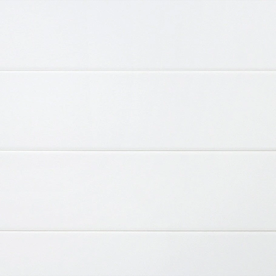 Bond Tile Sheffield White 4 In. X 24 In. Polished Ceramic Wall Tile (8 Pieces 5.16 Sq. Ft. / Box) 3 Bond Tile Sheffield White 4 In. X 24 In. Polished Ceramic Wall Tile (8 Pieces 5.16 Sq. Ft. / Box) - Image 3