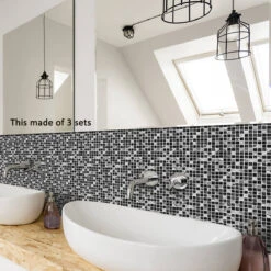 UKAP 10Pcs Mosaic Pattern Waterproof Wall Tile Stickers Peel And Stick Tile Kitchen Backsplash Wallpaper Sticker 15x15cm/20x20cm 17 UKAP 10Pcs Mosaic Pattern Waterproof Wall Tile Stickers Peel And Stick Tile Kitchen Backsplash Wallpaper Sticker 15x15cm/20x20cm -Flooring Store fcaa1fc3 64ba 4528 b3d9 3eb260a05e36 1.a3afcf6d198d786837193a79658a0c81 1800x1800